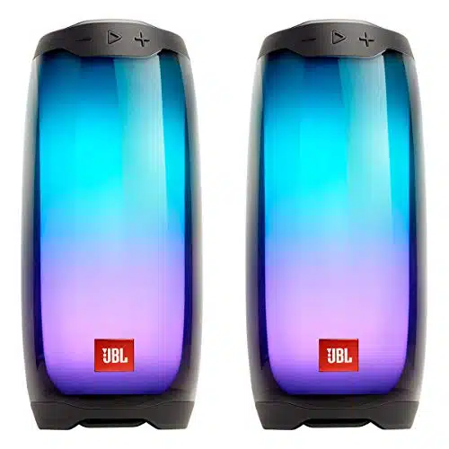 JBL Pulse ireless Bluetooth IPXaterproof Speaker Pair Bundle   Black