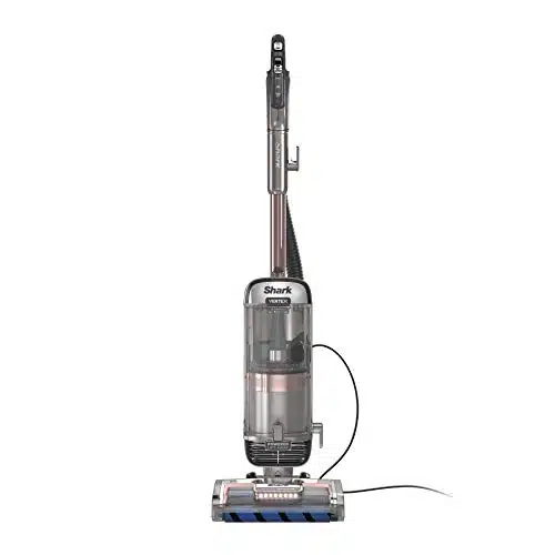 Shark AZVertex Powered Lift Away Upright Vacuum with DuoClean PowerFins, Self Cleaning Brushroll, Large Dust Cup, Pet Crevice Tool, Dusting Brush & Power Brush, SilverRose Gol