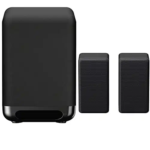 Sony SA S  Wireless Subwoofer for HT AASoundbars with SA RSS  Wireless Rear Speakers (Black, Pair)   (Renewed)