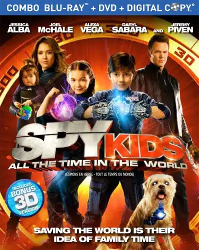 Spy Kids All The Time In The World (Blu ray + DVD)