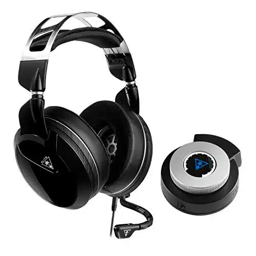 Turtle Beach Elite Pro + SuperAmp Performance Gaming Headset for PS, PS, PlayStation, PC, & Mobile Devices with Bluetooth  Surround Sound, mm Speakers, Memory Foam Cushions   