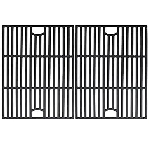 Uniflasy Cast Iron Cooking Grate Replacement for Nexgrill Burner H A E A Burner N Replacement for Kenmore Uniflame GBCInch