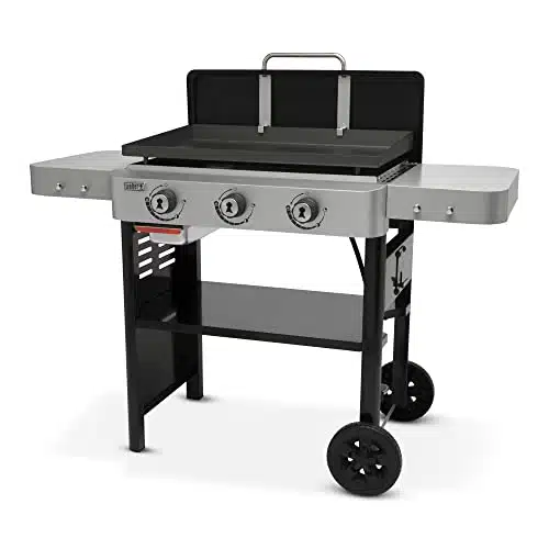 Weber Gas Griddle, Burner, Black