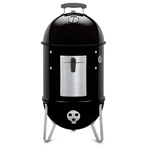 Weber  inch Smokey Mountain Cooker, Charcoal Smoker,Black