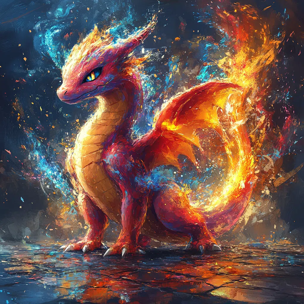 rainbow charizard