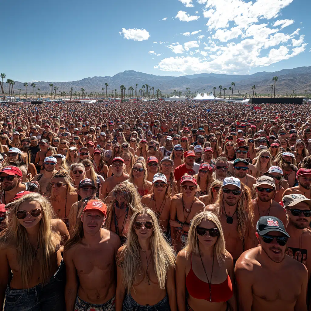 trump coachella rally attendance