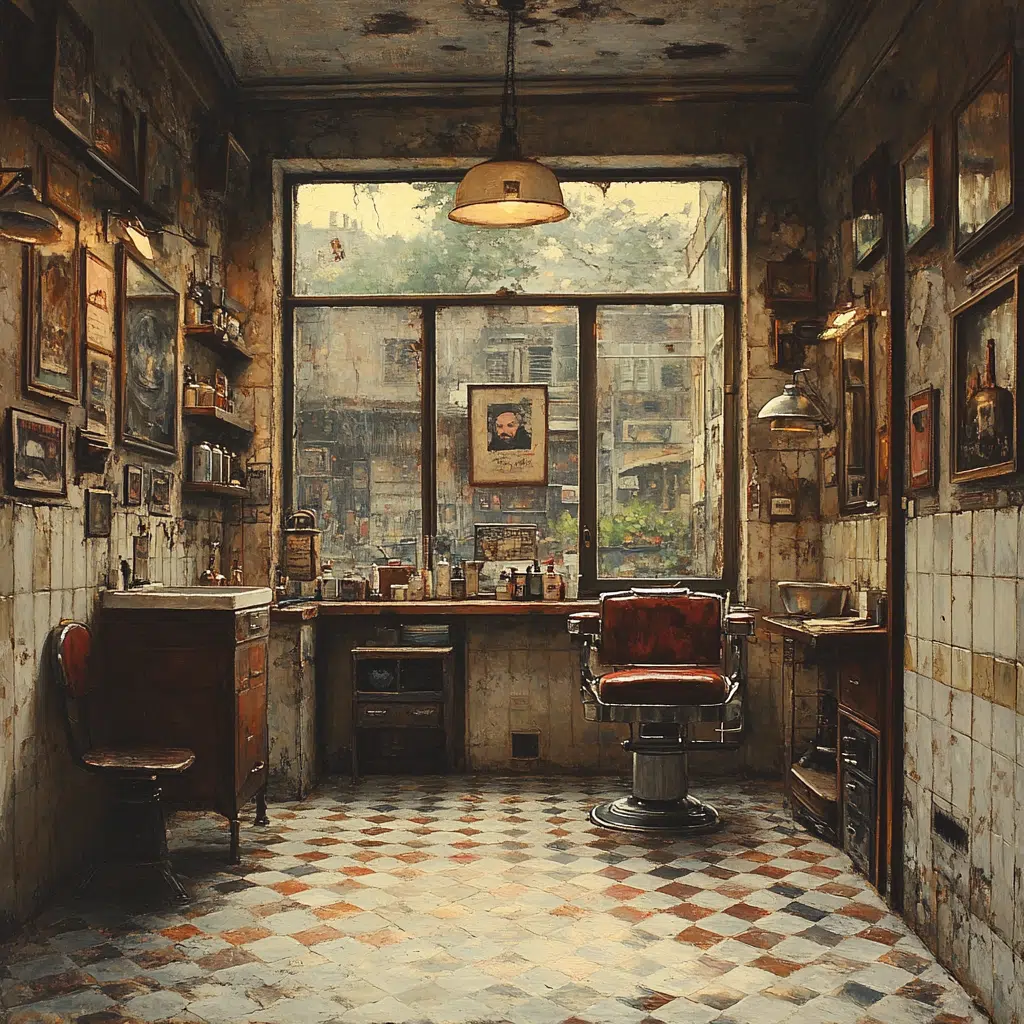 the barber shop