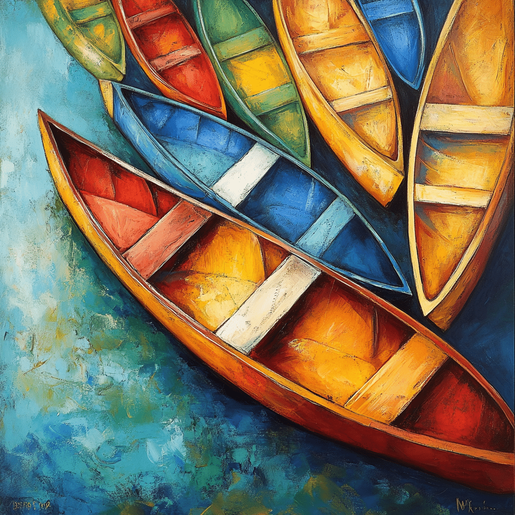 canoes