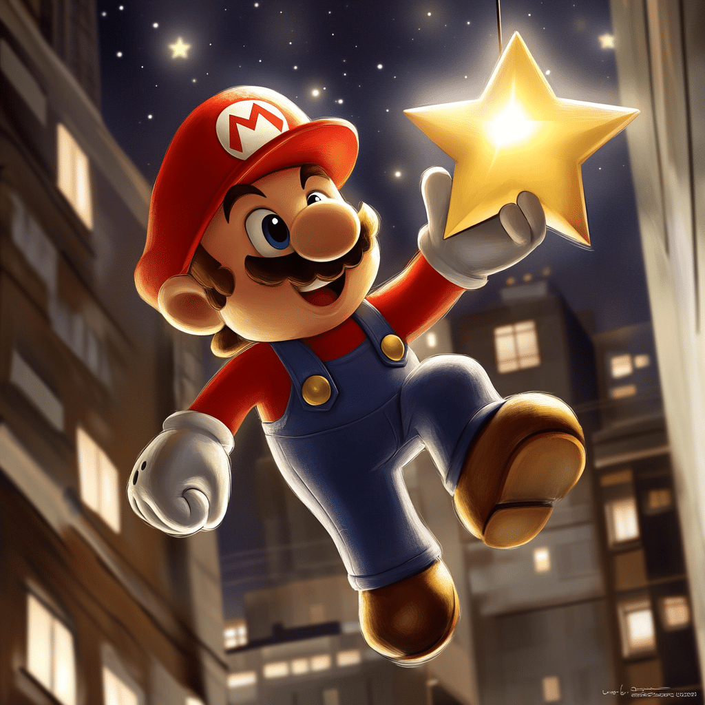 mario star