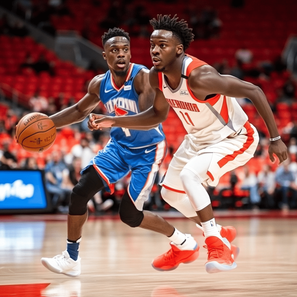 okc thunder vs houston rockets match player stats